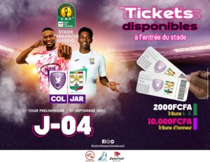 Colombe du Dja et Lobo vise Yaoundé face à l’ASC Jaraaf en Ligue des Champions CAF 2025-26