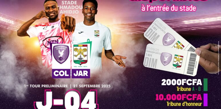 Colombe du Dja et Lobo vise Yaoundé face à l’ASC Jaraaf en Ligue des Champions CAF 2025-26